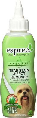 Espree TEAR STAIN & SPOT Remover - средство для удаления пятен на шерсти собак и кошек - 118 мл Petmarket