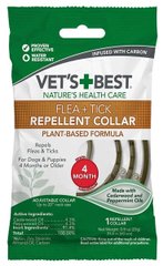 Vet`s Best Flea + Tick Repellent - ошейник от блох и клещей для собак и щенков - 60 см Petmarket