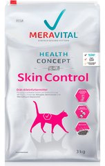 Mera Vital Skin Control диетический корм для кошек при дерматозе и выпадении шерсти, 3 кг Petmarket