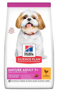 Hill's Science Plan MATURE ADULT 7 + Small & Mini - корм для маленьких і міні собак від 7 років (курка) - 6 кг % Petmarket