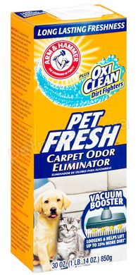 Arm&Hammer Pet Fresh - дезодорант-порошок для килимів та м'яких підстилок, 850 г % Petmarket