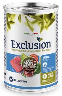 Exclusion Noble Grain Adult Tuna All Breeds - Ексклюжн - консерва для собак всіх порід з тунцем Petmarket