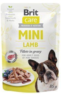 Brit Care Dog Mini Ягня в соусі - вологий корм для дрібних собак - 85 г Petmarket
