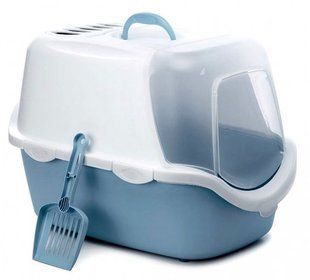 Stefanplast CATHY Easy Clean - закритий туалет легкого очищення для котів - 56х40х40 см, Сірий Petmarket