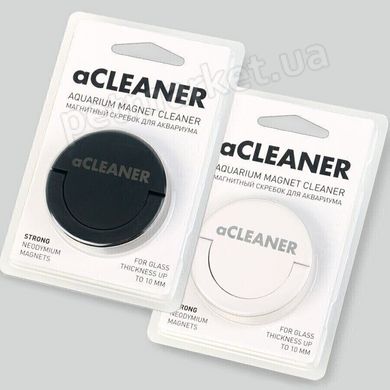 Collar aCLEANER - магнитный скребок для чистки аквариумов - Черный Petmarket