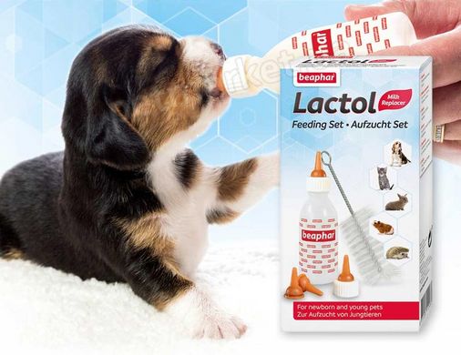 Beaphar Lactol - набір для вигодовування новонароджених тварин Petmarket