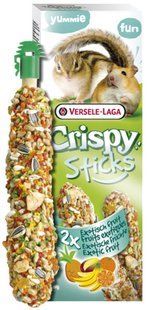 Versele-Laga Crispy Sticks Exotic Fruit - экзотические фрукты - лакомство для хомяков - 110 г Petmarket