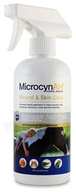 Microcyn WOUND & SKIN CARE Liquid - спрей для обробки ран і догляду за шкірою тварин - 120 мл Petmarket