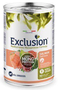 Exclusion Noble Grain Adult Salmon All Breeds - Ексклюжн - консерва для собак всіх порід з лососем Petmarket