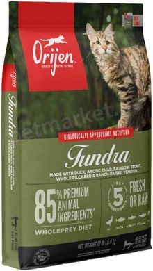 Orijen Tundra Cat сухий корм для котів та кошенят - 5,4 кг Petmarket