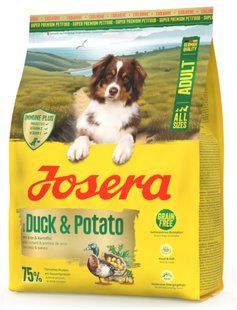 Josera Duck & Potato Adult All Sizes (Ente & Kartoffel) - беззерновий корм для собак (качка/картопля) Petmarket