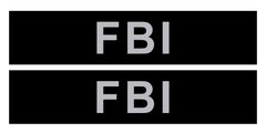Collar FBI - змінний напис для шлеї та нашийника Collar Police - №1-2 Petmarket
