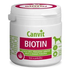 Canvit BIOTIN - Биотин - добавка для здоровья кожи и шерсти собак - 100 г Petmarket