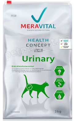Mera Vital Urinary лечебный корм для кошек при мочекаменной болезни, 400 г Petmarket