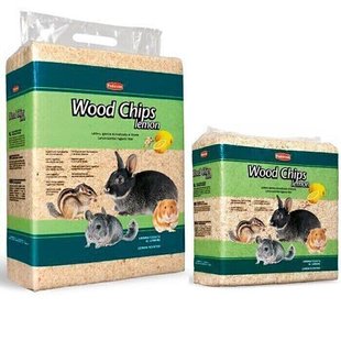 Padovan WOOD CHIPS Lemon - деревний наповнювач з ароматом лимона для гризунів - 1 кг Petmarket