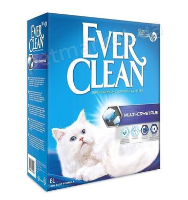 Ever Clean MULTI-CRYSTALS - комкующийся наполнитель для кошачьего туалета - 10 л Petmarket
