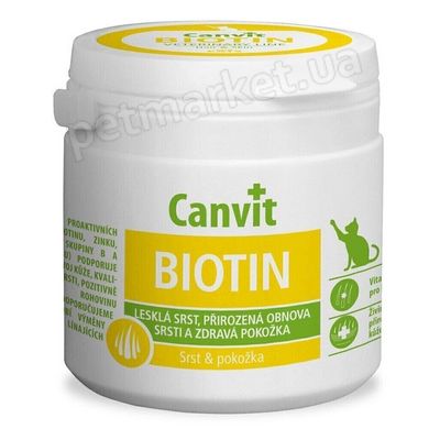 Canvit BIOTIN - Біотин - добавка для здоров'я шкіри і шерсті кішок Petmarket