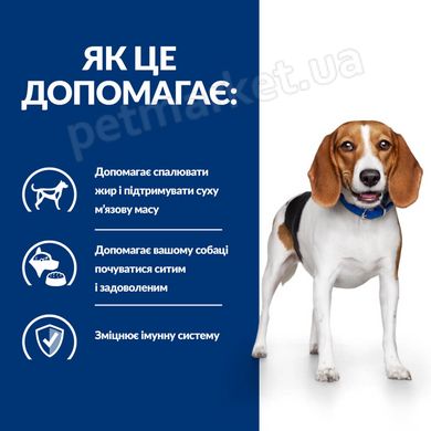 Hill's PD Canine R/D Weight Reduction - лікувальний корм для собак з надмірною вагою - 10 кг Petmarket