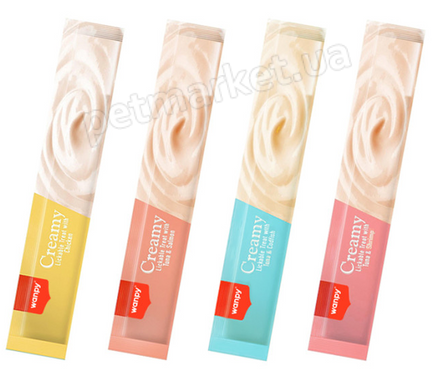 Wanpy Creamy Treat Assorted - Микс жидких лакомств для кошек (набор) Petmarket