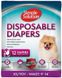 Simple Solutions Disposable Diapers впитывающие подгузники для щенков и собак мини пород - XS/Toy