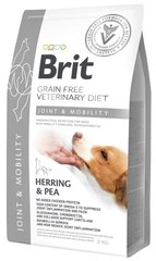 Brit VetDiet JOINT & MOBILITY - беззерновой корм для здоровья суставов собак (сельдь/горох), 2 кг Petmarket