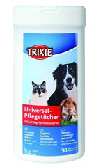 Trixie Universal Wipes - универсальные влажные салфетки для животных - 30 шт. Petmarket