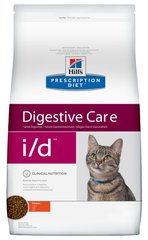Hill's PD Feline I/D Digestive Care - лечебный корм для кошек при заболеваниях ЖКТ - 1,5 кг Petmarket