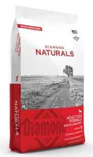 Diamond Naturals Adult Dog Lamb&Rice корм для собак з ягням - 15 кг % Petmarket