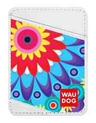 Collar WAUDOG Design Цветы - визитница, черный Petmarket