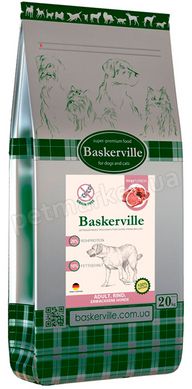 Baskerville ADULT DOG Beef - беззерновий корм для собак (говядина) - 20 кг Petmarket