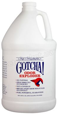 Chris Christensen GOTCHA! Odor Exploder - средство против неприятных запахов животных - 3,8 л % Petmarket