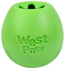 West Paw RUMBL Eggplant - Румбл - іграшка для собак - S 8 см, Помаранчевий Petmarket