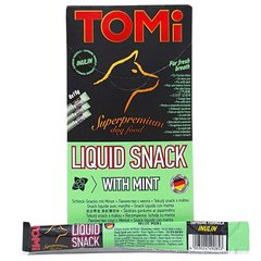 Tomi Liquid Snack Mint & Inulin - рідкі ласощі для собак (м'ята/інулін) - 15 г/1 стік Petmarket