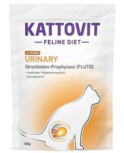 Kattovit Veterinary Urinary mit Huhn - дієтичний сухий корм для котів із захворюваннями нижніх сечовивідних шляхів (курка) - 4 кг Petmarket
