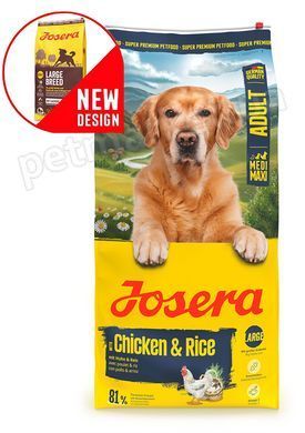 Josera Chicken & Rice Adult Medi/Maxi (Large Breed) - корм для собак средних и крупных пород (курица/рис) &mdash; 12,5 кг Petmarket