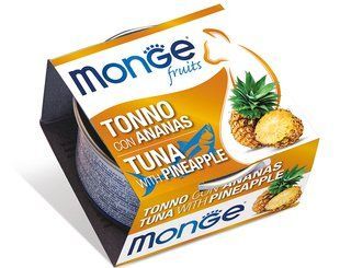 Monge Fruits Cat Adult Tuna with Pineapple - консерви для дорослих котів (тунець/ананас) - 80 г Petmarket