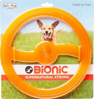 Bionic TOSS-N-TUG - Бросай и Тяни - сверхпрочная игрушка-кольцо для собак - Зеленый Petmarket