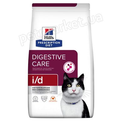 Hill's PD Feline I/D Digestive Care лікувальний корм для котів при захворюваннях ШКТ - 8 кг Petmarket