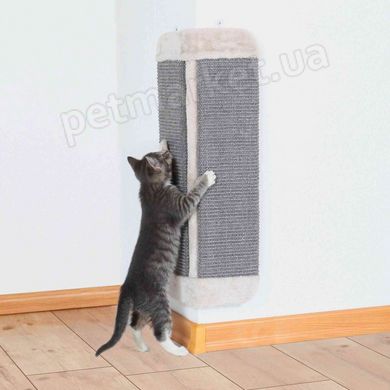 Trixie Scratching Board когтеточка угловая на стену для кошек - 32х60 см, Коричневый Petmarket