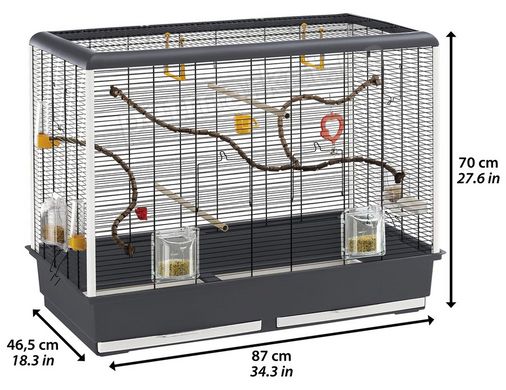 Ferplast PIANO 6 - клетка для попугаев и птиц % Petmarket