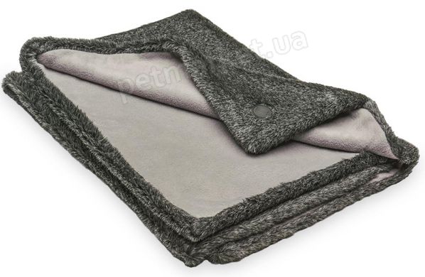 Harley and Cho FUR Blanket - хутряний плед для собак і котів - Графіт, L Petmarket