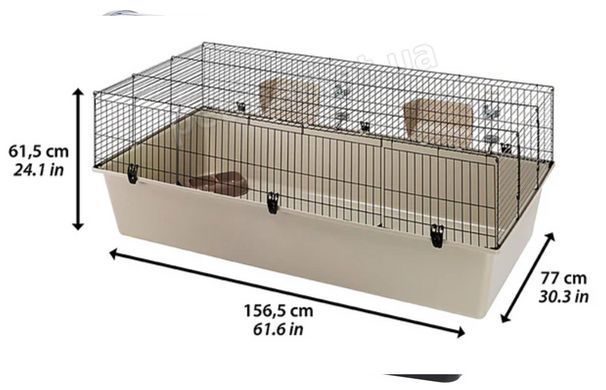 Ferplast RABBIT 160 - клітка для кроликів % Petmarket