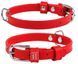 Collar WauDog GLAMOUR - шкіряний нашийник для собак (без прикрас) - 46-60 см Ментоловий Petmarket