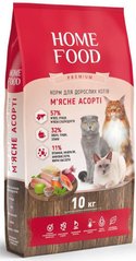 Home Food ADULT М'ясне асорті - корм для дорослих котів - 10 кг Petmarket