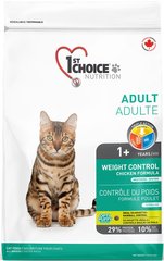 1st Choice WEIGHT CONTROL - корм для котів з надмірною вагою та стерилізованих - 10 кг Petmarket