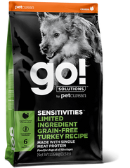 Go! Solutions SENSITIVITIES Turkey - беззерновий корм для собак і цуценят з чутливим травленням (індичка) - 2,72 кг Petmarket