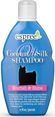 Espree COCONUT OIL & SILK LIQUID SHINE Spray - спрей с кокосовым маслом и протеинами шелка для блеска шерсти собак - 148 мл Petmarket