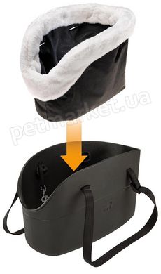 Ferplast WITH-ME Cover - мягкий вкладыш в сумку-переноску для собак With-Me - Черный Petmarket