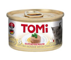 Tomi For Kitten with Chicken - консервы для котят (курица) Petmarket