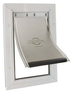 Staywell ALUMINIUM Pet Door - врізні двері з посиленою конструкцією для тварин - extra Large Petmarket